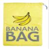 KitchenCraft Banana Reusable Storage Bag, Fridge Fruit Bag, Polyester, 38 x 28 cm, Yellow view 1