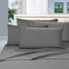 Elegant Comfort Wrinkle Resistant Luxury 6-Piece Bed Sheet Set - 1500 Premier Hotel Quality Silky Soft #1 Rated Sheet Set - King, Gray view 1