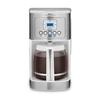 Cuisinart 14-Cup Coffee Maker, Programmable PerfecTemp Glass Carafe Coffee Machine with 1-4 Cup Setting, Brew Strength Control and Brew Pause, Stainless Steel, DCC-3200WNAS, White view 1