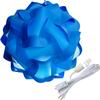 Lightingsky DIY IQ Jigsaw Puzzle Lamp Shade Ceiling Pendant Lampshade Kit with 15 Feet Hanging Cord (Blue, XL-16 inch) view 1