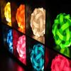 Lightingsky DIY IQ Jigsaw Puzzle Lamp Shade Ceiling Pendant Lampshade Kit with 15 Feet Hanging Cord (Blue, XL-16 inch) view 4