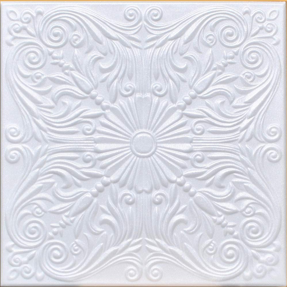 40 pc Box of R 139 Styrofoam Direct Glue Up Ceiling Tile (20x20)