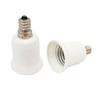 E-Simpo 15pcs E12 to E26/e27 Adapter Candelabra Base E12 to E26/e27 Standard Lamp Base Converter, Converts Chandelier Socket (E12) to Medium Socket (E26/e27) (15) view 2