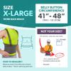 BraceAbility Work Back Brace - Industrial Lower Back Pain Protection Belt for Men and Women in Construction, Moving, Warehouse Jobs - Removable Suspender Shoulder Straps for Heavy Lifting Safety (XL) view 2