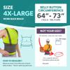 BraceAbility Work Back Brace - Removable Suspender Shoulder Straps for Heavy Lifting Safety - Industrial Lower Back Pain Protection Belt for Men and Women in Construction, Mover, Warehouse Jobs (4XL) view 2