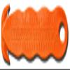 Klever Kutter Box Bulk Safety Cutter, Orange, 100 Piece view 1