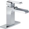 Ara Single Hole Single Handle Waterfall Faucet Finish: Chrome view 1