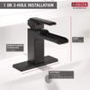 Ara Single Hole Single Handle Waterfall Faucet Finish: Chrome view 2