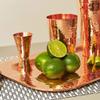 Sertodo Copper Double Sided Jigger, 1 oz and 2 oz Measured Shots, Hand Hammered 100% Pure Copper, Single view 3