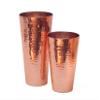 Sertodo Copper Boston Shaker Set | 16oz and 25oz Cups | 100% Pure Copper, Heavy Gauge, Hand Crafted | Professional Mixologist's Choice Cocktail Shaker view 1