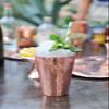 Sertodo Copper Boston Shaker Set | 16oz and 25oz Cups | 100% Pure Copper, Heavy Gauge, Hand Crafted | Professional Mixologist's Choice Cocktail Shaker view 4