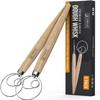 ORBLUE Premium Danish Dough Whisk - Dutch Whisk with Stainless Steel Ring - Danish Whisk for Bread, Pastry or Pizza Dough, 13-inch 2-PACK view 1