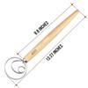 ORBLUE Premium Danish Dough Whisk - Dutch Whisk with Stainless Steel Ring - Danish Whisk for Bread, Pastry or Pizza Dough, 13-inch 2-PACK view 4
