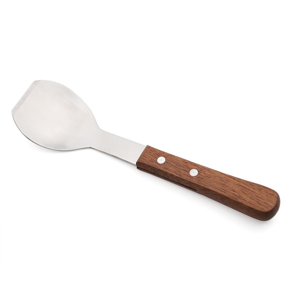Aspire Stainless Steel Ice Cream Scoop, Ice Cream Spade Scooper, with Wood Handle, Kitchen Tool for Dessert Spade & Hard Ice