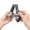 OXO Good Grips Measuring Cup Set, Stainless steel, 4 pieces view 3