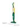 Bissell Commercial-BGST1566 Steam Mop Power Steamer, 12.5" wide, comes with Two soft pads for every day and one scrubby pad for heavy messes,Green view 1