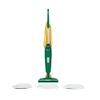 Bissell Commercial-BGST1566 Steam Mop Power Steamer, 12.5" wide, comes with Two soft pads for every day and one scrubby pad for heavy messes,Green view 2