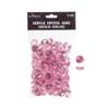 Mega Crafts 1/2 Pound Acrylic Small Diamonds Pink, Sparkling Crystal-Like Plastic Shiny Gems, Arts & Crafts, Vase Fillers, Table Scatters, Weddings, Event Party Decoration, Pebble Stones view 1