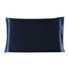 uxcell 1 Pack 100% Charmeuse Pure Silk Pillowcase for Hair and Skin, 350TC 19 Momme Soft Breathable Pillow Case with Hidden Zipper, Royal Blue Silk Pillowcase Travel (14x20inch) view 1