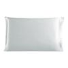 uxcell 1 Pack 100% Charmeuse Pure Silk Pillowcase for Hair and Skin, 350TC 19 Momme Soft Breathable Pillow Case with Hidden Zipper, Silver Gray Standard(20x26inch) view 1