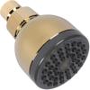 Aqua Elegante Low Water Pressure Shower Heads - Best High Pressure Boosting Wall Mount Showerhead - Indoor And Outdoor Modern Bath Spa Head, 2.5 GPM - Polished Brass view 1